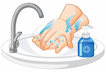 وکتور شستن دست